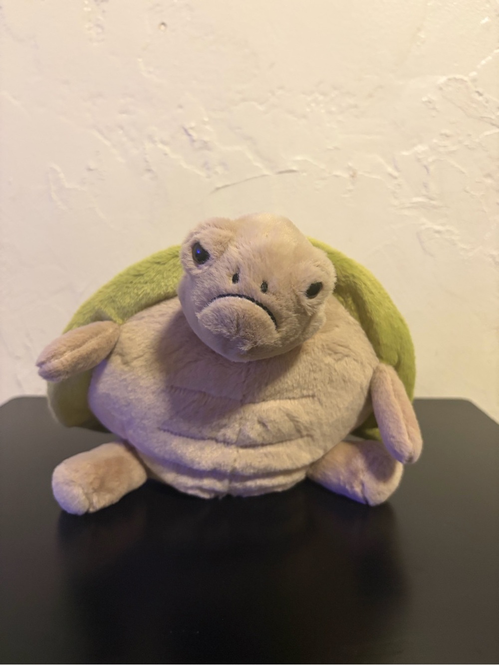 Jellycat Green and Pale Pink Turtle Plush